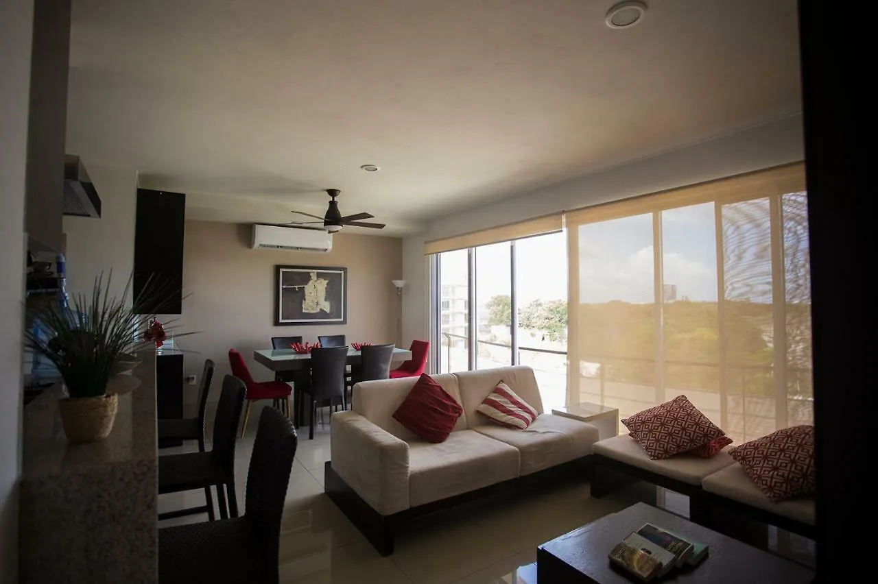 3Br Apt With Pool 坎昆